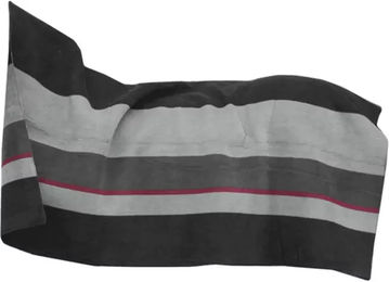 Kentucky Horsewear Abschwitzdecke Square Stripes Heavy Fleecedecke Schwarz/Grau 210x200 cm – Bild 1 von 10