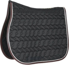 Kentucky Horsewear Absorb Schabracke Full ohne Logo Schwarz Weiß Braun – Bild 1 von 9