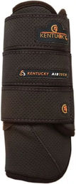 Kentucky Horsewear Air Tech Geschlossene Vorderbeingamaschen aus Kunstleder – Bild 1 von 2
