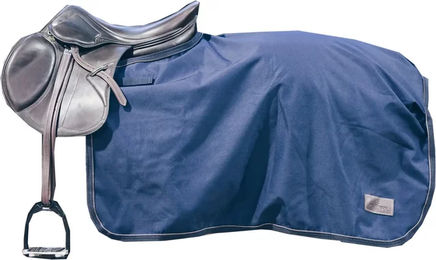 Kentucky Horsewear All Weather Ausreitdecke für Pferde in Marineblau Größe L – Bild 1 von 6