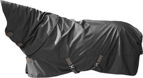 Kentucky Horsewear All Weather Quick Dry Fleece Weidedecke für Pferde mit Halsabdeckung Schwarz 0g – Bild 1 von 2