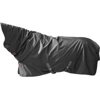 Produktbild von Kentucky Horsewear All Weather Quick Dry Fleece Weidedecke für Pferde mit Halsabdeckung Schwarz 160
