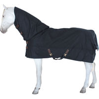 Produktbild von Kentucky Horsewear All Weather Quick Dry Fleece Weidedecke für Pferde mit Halsteil 0g Blau 160 cm