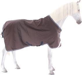Kentucky Horsewear Amigo Bravo 12 Turnout Pferdedecke 165cm Blau Schwarz Grau – Bild 1 von 5