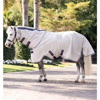Produktbild von Kentucky Horsewear Amigo Bug Plus Outdoor-Decke für Ponys in Blau-Weiß