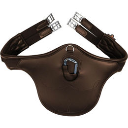 Kentucky Horsewear Anatomischer Stollengurt aus Kunstleder Braun – Bild 1 von 5