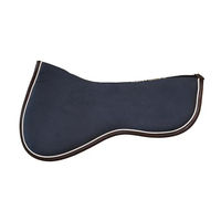 Produktbild von Kentucky Horsewear Anatomisches Sattelpad Absorb mit Memory Foam Blau-Weiss-Braun - 1 Stk.