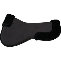 Produktbild von Kentucky Horsewear Anatomisches Sattelpad Absorb mit Memory Foam und Lammfell Schwarz