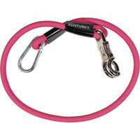 Produktbild von Kentucky Horsewear Anbindestrick und Hängerstrick aus Silikon in Pink 90 cm