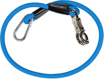 Kentucky Horsewear Anbindestrick und Hängerstrick aus Silikon Royal Blue 90 cm – Bild 1 von 3