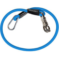 Produktbild von Kentucky Horsewear Anbindestrick und Hängerstrick aus Silikon Royal Blue 90 cm