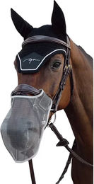 Kentucky Horsewear Anti Fly Nasennetz für Pferde in Grau Full – Bild 1 von 6