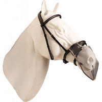 Produktbild von Kentucky Horsewear Anti Fly Nasennetz für Pferde Schwarz Größe M