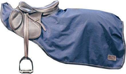 Kentucky Horsewear Ausreitdecke All Weather mit künstlichem Kaninchenfell Blau Größe L – Bild 1 von 3