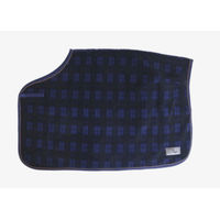 Produktbild von Kentucky Horsewear Ausreitdecke Check Printing Heavy Fleece Blau L