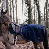 Produktbild von Kentucky Horsewear Ausreitdecke Heavy Fleece für Pferde in Marineblau