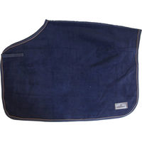 Produktbild von Kentucky Horsewear Ausreitdecke Quadrat Heavy Fleece für Pferde Blau Größe L