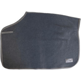 Kentucky Horsewear Ausreitdecke Quadrat Heavy Fleece in Dunkelgrau Größe M – Bild 1 von 3