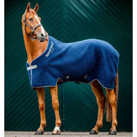 Produktbild von Kentucky Horsewear Autumn Cooler Abschwitzdecke aus Fleece in Blau - 1 Stk.