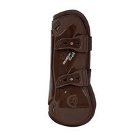 Produktbild von Kentucky Horsewear Bamboo Elastic Gamaschen für Pferde Braun Größe S