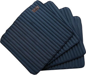 Kentucky Horsewear Bandagierunterlagen Absorb für Pferde 4er-Set Blau 45 x 30 cm – Bild 1 von 6