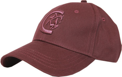 Kentucky Horsewear Baseball Cap aus Baumwolle in Bordeaux Rot – Bild 1 von 1