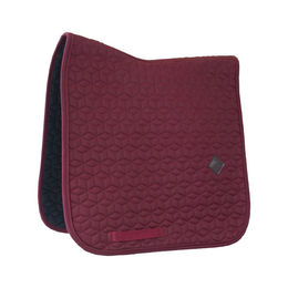 Kentucky Horsewear Basic Schabracke Dressur aus Baumwolle in Rot oder Schwarz – Bild 1 von 5