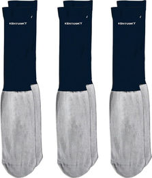 Kentucky Horsewear Basic Socken aus Baumwolle 3er Pack Blau Grösse 35-40 – Bild 1 von 2