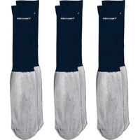Produktbild von Kentucky Horsewear Basic Socken aus Baumwolle 3er Pack Blau Grösse 35-40