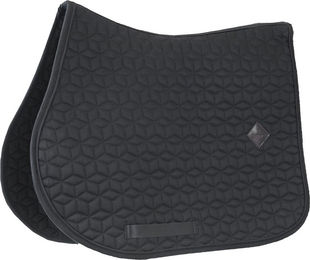 Kentucky Horsewear Basic Springschabracke Classic für Warmblut in Marine Blau – Bild 1 von 3