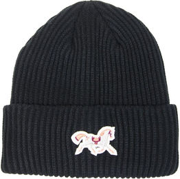 Kentucky Horsewear Beanie Mütze für Pferde Schwarz Dunkelgrün aus Polyester One Size – Bild 1 von 3