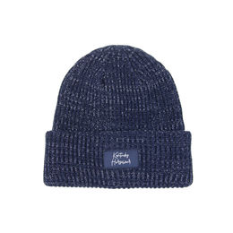 Kentucky Horsewear Beanie Mütze mit Glitzer Effekt aus Fleece in Blau – Bild 1 von 3