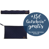 Produktbild von Kentucky Horsewear Boxentürvorhang mit Kopfschutz navy