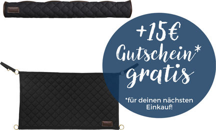 Kentucky Horsewear Boxentürvorhang mit Kopfschutz schwarz – Bild 1 von 1