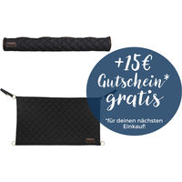 Produktbild von Kentucky Horsewear Boxentürvorhang mit Kopfschutz schwarz