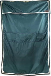 Kentucky Horsewear Boxenwandvorhang Classic Dunkelgrün wasserdicht mit Taschen 135x200cm – Bild 1 von 3