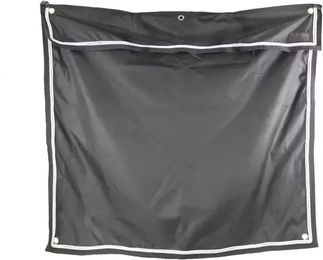 Kentucky Horsewear Boxenwandvorhang Classic kurz wasserdicht 135x125cm grau – Bild 1 von 3