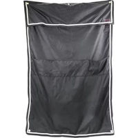 Produktbild von Kentucky Horsewear Boxenwandvorhang Classic wasserdicht mit Taschen Schwarz 135x200cm