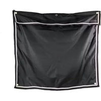 Produktbild von Kentucky Horsewear Boxenwandvorhang Classic Wasserdicht Schwarz 135x125cm