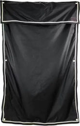 Kentucky Horsewear Boxenwandvorhang Classic wasserdicht Schwarz 135x200cm – Bild 1 von 3