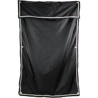Produktbild von Kentucky Horsewear Boxenwandvorhang Classic wasserdicht Schwarz 135x200cm
