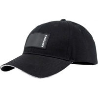 Produktbild von Kentucky Horsewear Cap Damen Schwarz mit gummiertem Logo aus Baumwolle