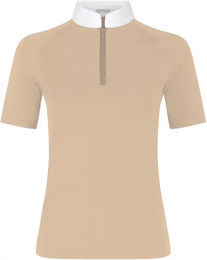 Produktbild von Kentucky Horsewear Classic Damen Wettkampfshirt mit Reißverschluss Beige