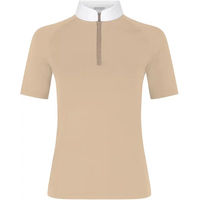 Produktbild von Kentucky Horsewear Classic Damen Wettkampfshirt mit Reißverschluss Beige Größe 38