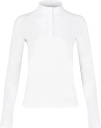 Produktbild von Kentucky Horsewear Classic Reitshirt Damen Langärmligig Weiß Größe 44