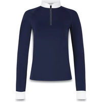 Produktbild von Kentucky Horsewear Classic Reitshirt für Damen mit Glitzer und langem Ärmel Größe 44