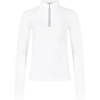 Produktbild von Kentucky Horsewear Classic Reitshirt für Damen mit Glitzer und langem Ärmel Weiß Größe 42
