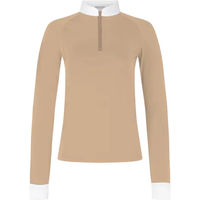 Produktbild von Kentucky Horsewear Classic Reitshirt für Damen mit langen Ärmeln und Reißverschluss