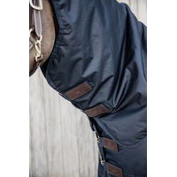 Produktbild von Kentucky Horsewear Classic Wasserdichtes Pferdehalsteil Schwarz Größe L