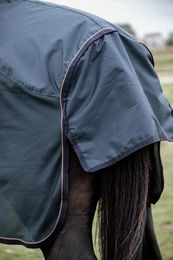 Kentucky Horsewear Combo Classic Wasserdichte Fliegendecke für Pferde Blau Größe 130 – Bild 1 von 13
